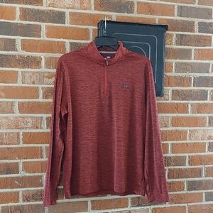 Under Armour Loose Fit Quarter Zip Pull Over Top Size L (3)